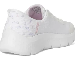 SKECHERS Performance Go Walk Flex Eva Hands Free Slip-Ins White/Pink Hot