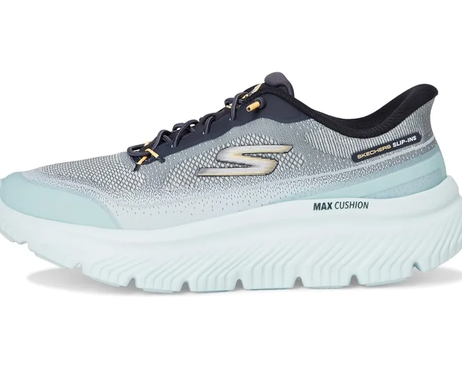 SKECHERS Performance Go Walk Max Cushioning Hyper Burst Zoltar Hands Free Slip-in Light Blue Best