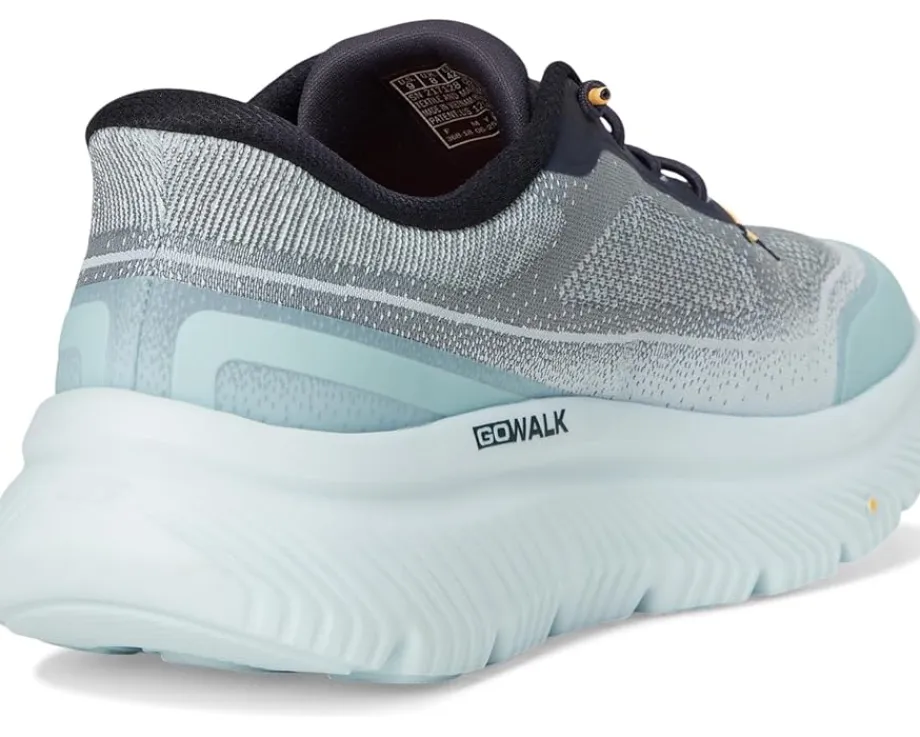 SKECHERS Performance Go Walk Max Cushioning Hyper Burst Zoltar Hands Free Slip-in Light Blue Best
