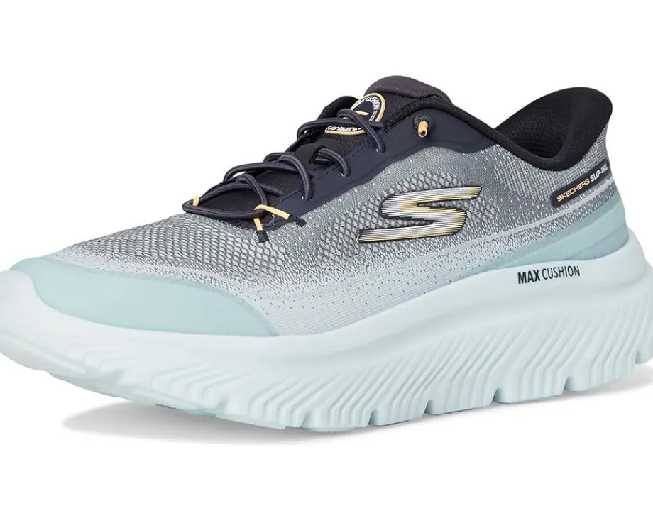 SKECHERS Performance Go Walk Max Cushioning Hyper Burst Zoltar Hands Free Slip-in Light Blue Best
