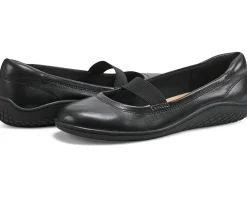 Flats|Easy Spirit Golden Black Leather