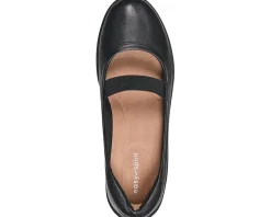 Flats|Easy Spirit Golden Black Leather