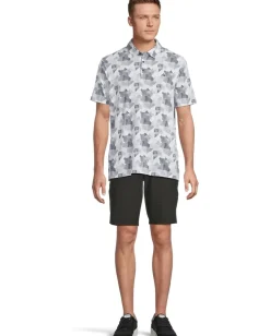 adidas Golf Go-To Printed Golf Polo Shirt