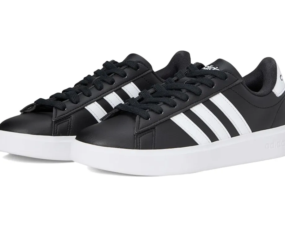 adidas Grand Court 2.0 Black/White/Black Clearance