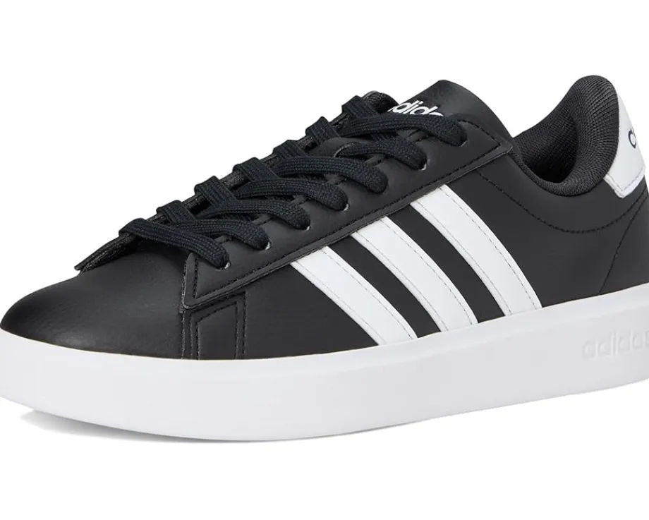adidas Grand Court 2.0 Black/White/Black Clearance