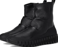 Boots|Boots|ECCO Gruuv Pull On Mid Fashion Boot Black/Black