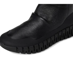 Boots|Boots|ECCO Gruuv Pull On Mid Fashion Boot Black/Black
