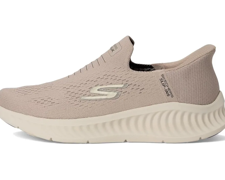 SKECHERS Performance Sneakers|Sneakers<Hands Free Slip-ins Go Walk Now - Sauntered Sneaker Taupe