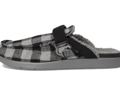 Sanuk Loafers|Loafers<Happy Hour Lite Buffalo Chill Black/Grey