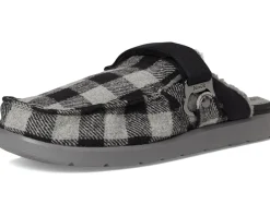 Sanuk Loafers|Loafers<Happy Hour Lite Buffalo Chill Black/Grey