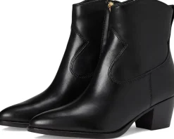 Lauren Ralph Lauren Boots|Boots<Harpher Burnished Leather Black