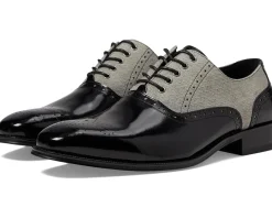 Oxfords|Oxfords|Stacy Adams Harrington Lace Up Oxford Black Multi