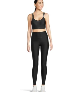 Under Armour Activewear<HeatGear Armour High-Waisted Pocketed Leggings Black/White