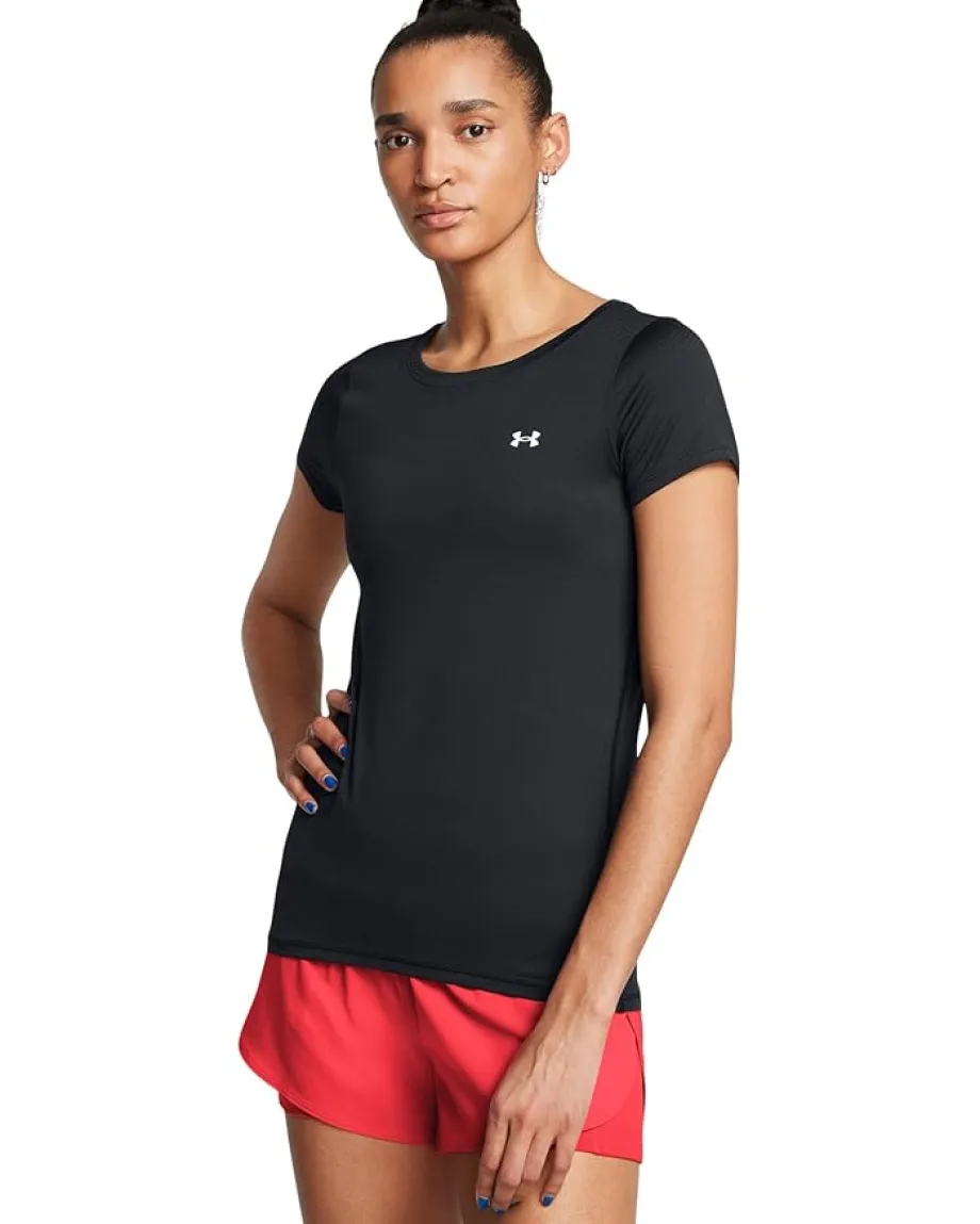 Under Armour Activewear|Shirts & Tops<HeatGear® Armour® Short Sleeve Black/White
