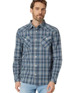 Activewear|Salty Crew Herdsman Flannel Dark Slate