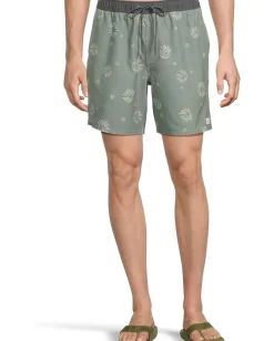 Activewear|Board Shorts|O'Neill Hermosa Elastic Waist Lined 17 Sage