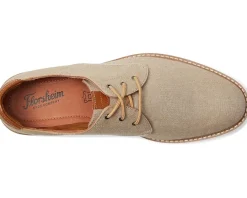 Florsheim Highland Canvas Plain Toe Oxford Sand Canvas/White Sole Clearance