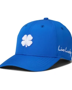 Black Clover Hollywood 31 Adjustable Hat Royal Blue Hat/3d White Clover Outlet