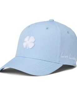 Black Clover Accessories|Hats<Hollywood 17 Adjustable Hat Cerulean Blue Hat/3d White Clover