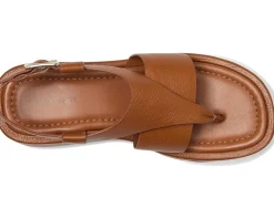 Free People Holt Flatform Sandals Cognac Outlet