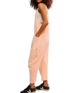 Activewear|FP Movement Hot Shot Onesie Pastel Peach