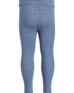 Janie and Jack Clothing<Houndstooth Ponte Pants (Toddler/Little Kid/Big Kid) Blue
