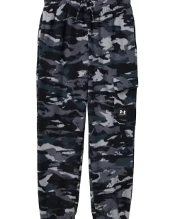 Clothing|Under Armour Kids Hundo Printed Cargo (Big Kid) Black