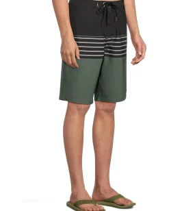 O'Neill Hyperfreak Heat Stripe 21 Boardshorts Dark Olive Online