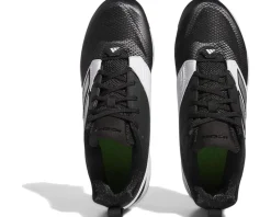 adidas Icon 8 Baseball Cleats Core Black/Silver Metallic/Footwear White 1 Discount