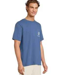 Activewear|T-Shirts|Vineyard Vines Icon Fill Mahi Short Sleeve Tee Moonshine