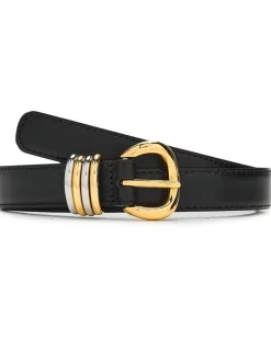 Accessories|Belts|Madewell Inez Belt: Mixed Metal True Black