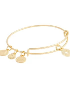 Alex and Ani Jewelry|Jewelry<Initial O III Bangle Bracelet Shiny Gold