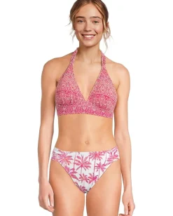 Tommy Bahama Swimwear|Swimsuits & Cover-Ups<Island Cays Point Reversible Halter Pink Maui Rev