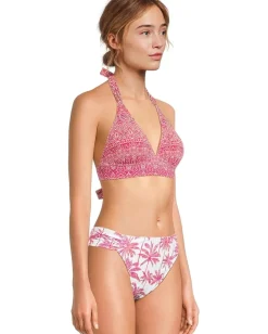 Tommy Bahama Swimwear|Swimsuits & Cover-Ups<Island Cays Point Reversible Halter Pink Maui Rev
