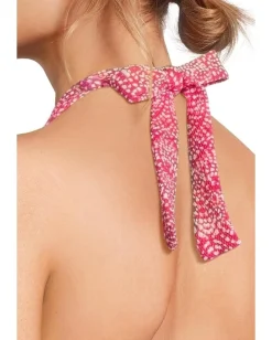 Tommy Bahama Swimwear|Swimsuits & Cover-Ups<Island Cays Point Reversible Halter Pink Maui Rev