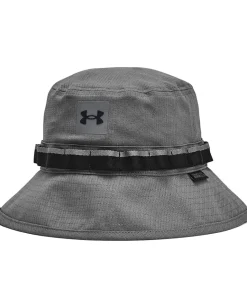 Under Armour Iso-Chill Armourvent Bucket Hat Castlerock/Black