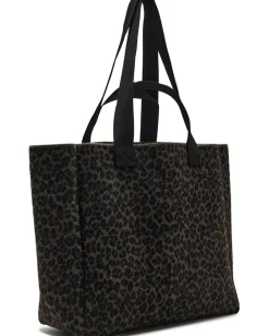 Handbags|Totes|AllSaints Izzy Fzzy Leppo Tote Leopard Brown