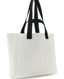 AllSaints Izzy Heart E/W Tote White