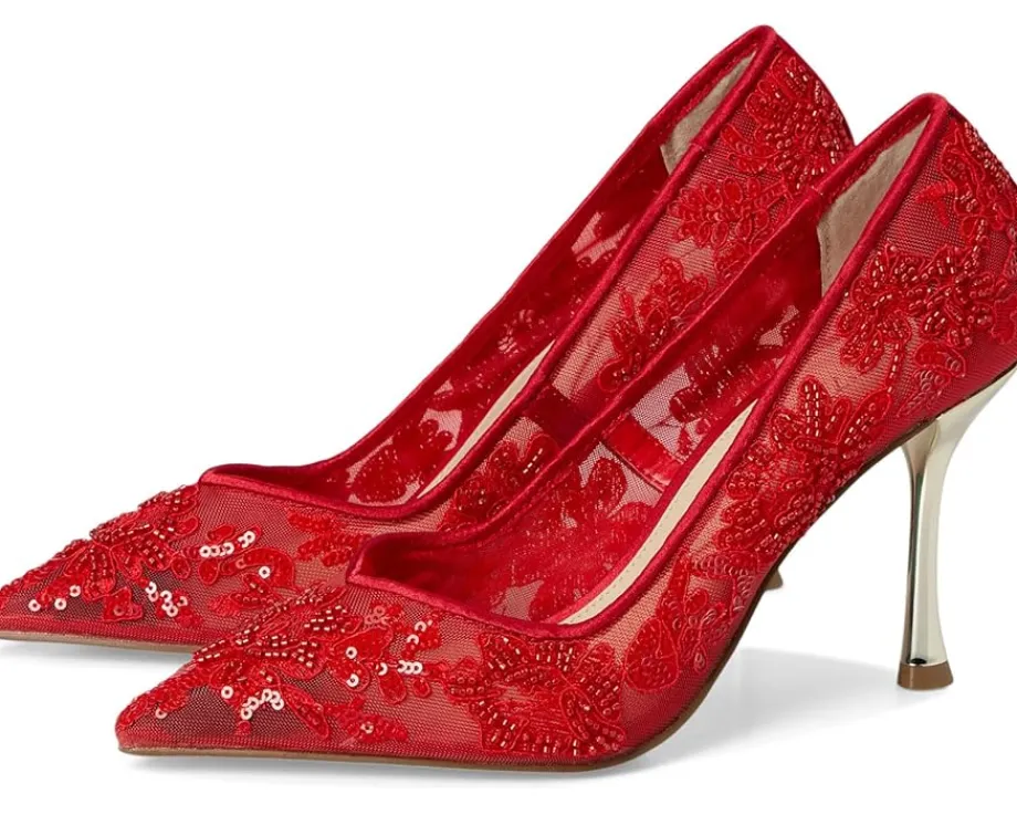 Blue by Betsey Johnson Heels|Heels<Jenii Red