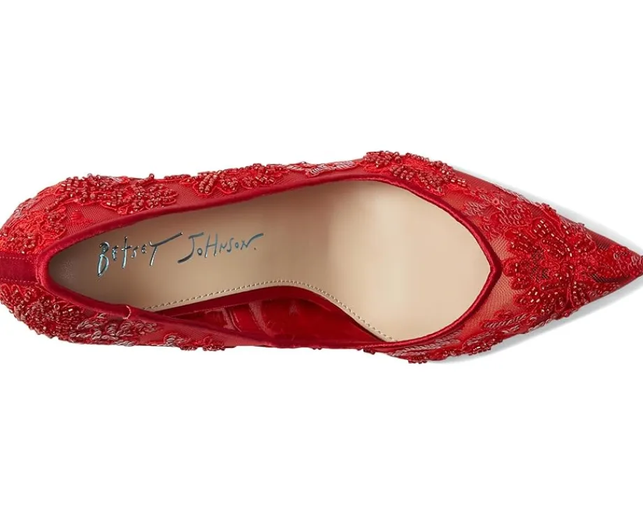 Blue by Betsey Johnson Heels|Heels<Jenii Red