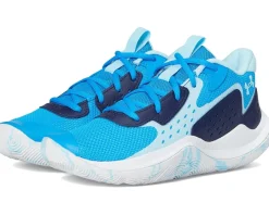 Under Armour Kids Shoes|Shoes<JET '23 Basketball Shoe (Big Kid) Electric Blue/Midnight Navy/Stream