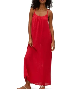 Michael Stars Jude Maxi Dress Rumba Hot
