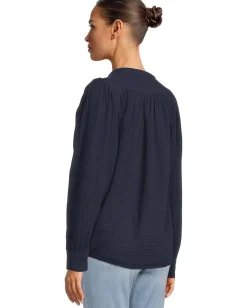 Women Michael Stars Kacey Peasant Top