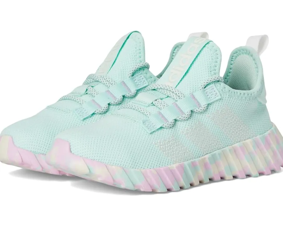 Shoes|Shoes|adidas Kids Kaptir Flow Sportswear Shoes (Little Kid/Big Kid) Ice Lavender/Chalk White/Halo Mint
