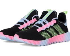 Shoes|Shoes|adidas Kids Kaptir Flow Sportswear Shoes (Little Kid/Big Kid) Black/Yellow/Clear Sky