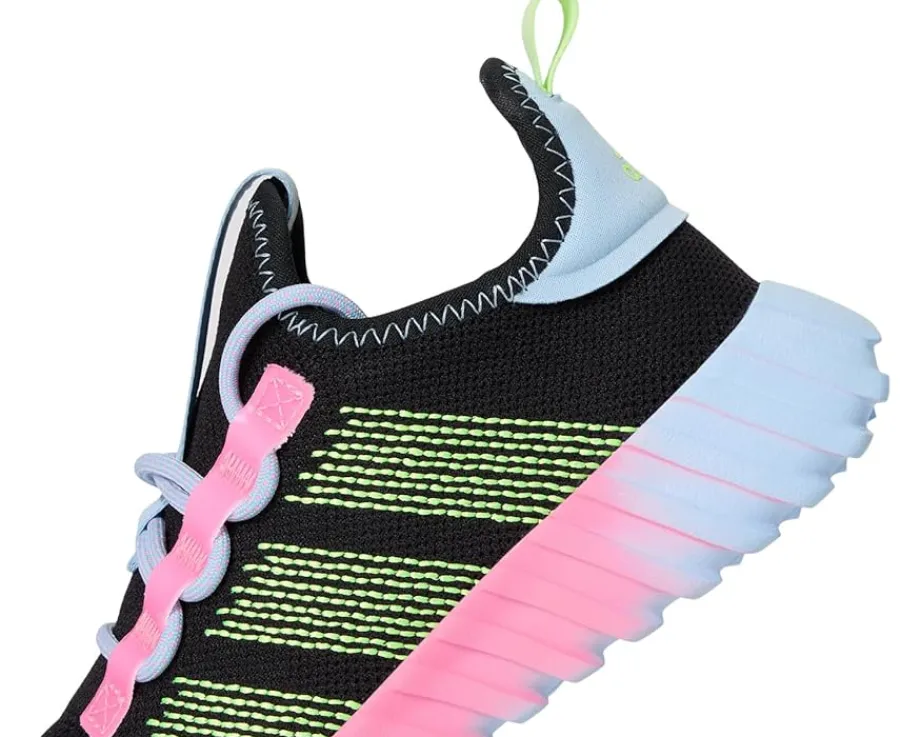 Shoes|Shoes|adidas Kids Kaptir Flow Sportswear Shoes (Little Kid/Big Kid) Black/Yellow/Clear Sky