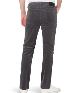 Activewear|Liverpool Los Angeles Kingston Mid-rise Modern Straight Corduroy Pants Gray Pinstripe