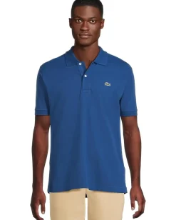 Lacoste Activewear<L1212 Classic Pique Polo Shirt Blue