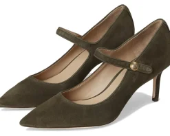 Women Lauren Ralph Lauren Lanette Suede Mary Jane Pumps
