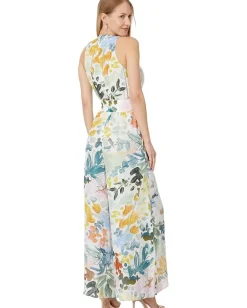 Dresses|Dresses|Ted Baker Laylas Printed Halterneck Jumpsuit Ivory